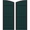 Ekena Millwork Americraft 6-Board (3 Batten) Wood Joined Board-n-Batten Shutters w/Ellipt Top, ARW401BE621X77FGH, PR ARW401BE621X77FGH - alternate 1